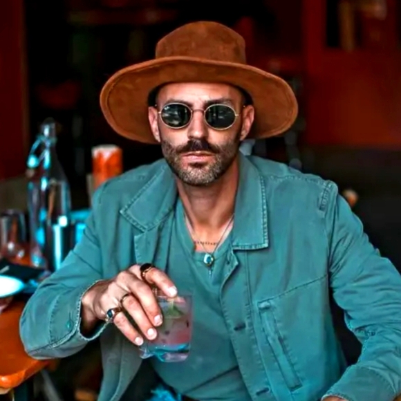 NWT Unisex Minnetonka The Outback Leather Hat - Picture 3 of 9